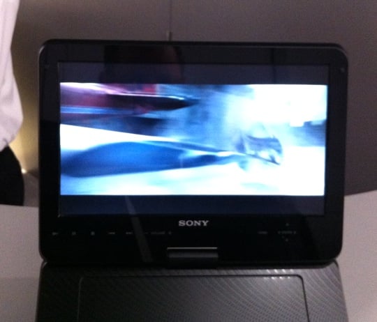 Sony portable 3D BD player