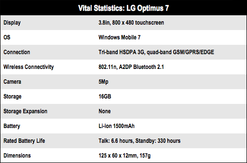 LG Optimus 7