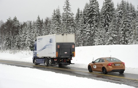 Volvo Project Sartre test