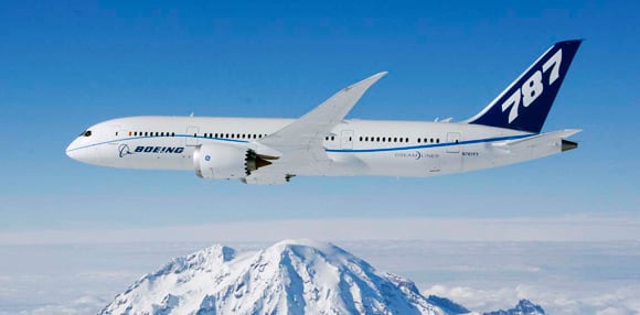 The 787 Dreamliner. Pic: Boeing