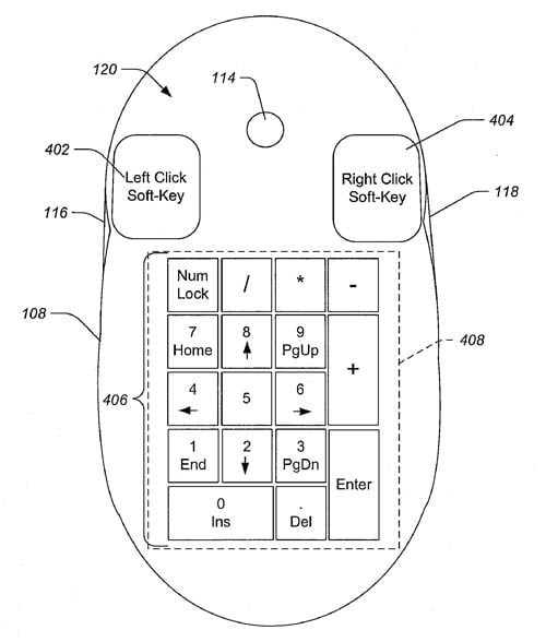 Apple 'display mouse' patent application
