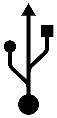 USB symbol