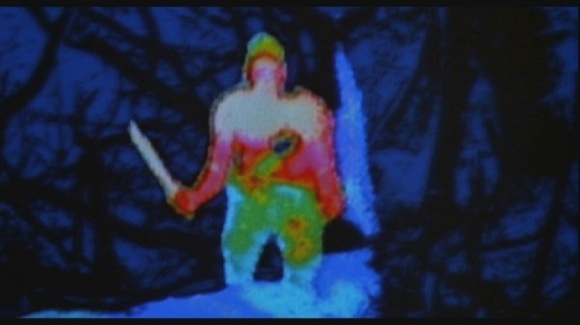 Somewhat implausible thermogram as imagined in the Predator movies