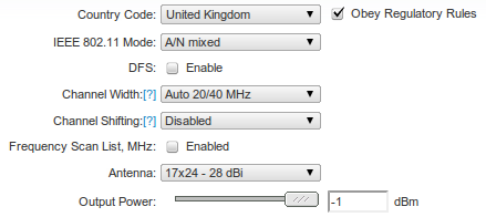 Interface components