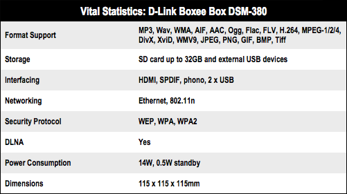 D-Link Boxee Box DSM-380