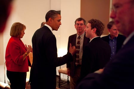 Obama and Mark Zuckerberg, Official White House Photo by Pete Souza
