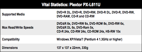 Plextor PX-L611U