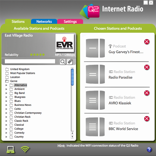 Q2 Internet radio