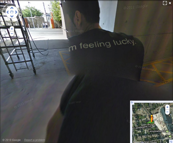 Street View Terminator warps into Dublin