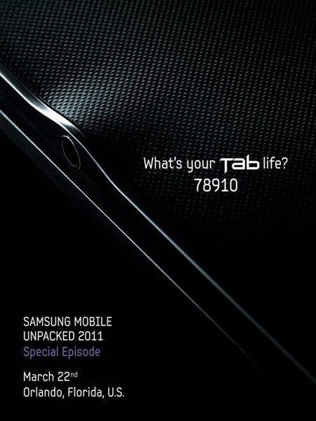 Samsung tablet teaser