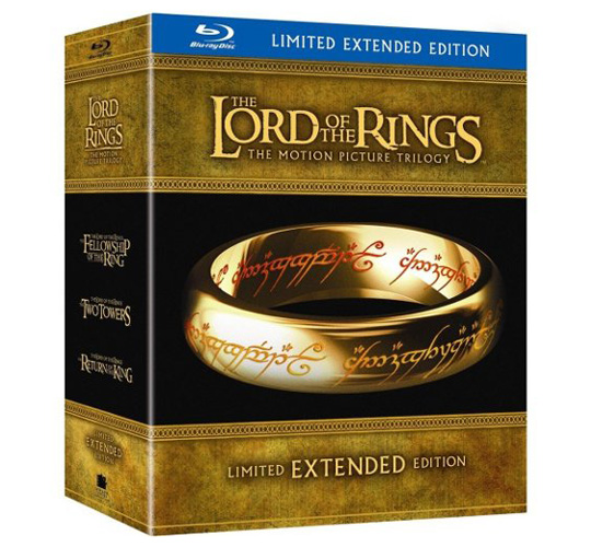 Lord of the Rings: Extended Edition Blu-ray