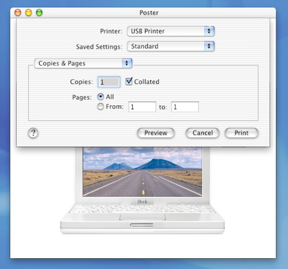 Mac OS X Cheetah Window toolbar customisation