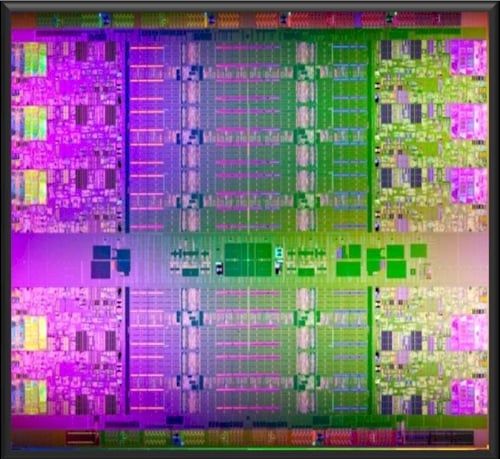 Intel Westmere-EX Xeon E7 chip
