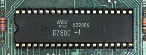 Osborne 1, second version - Z80 microprocessor