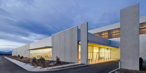 Facebook data center - exterior