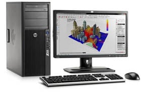 HP Z210 Convertible Minitower (CMT) workstation