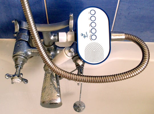 H2O water-powered radio