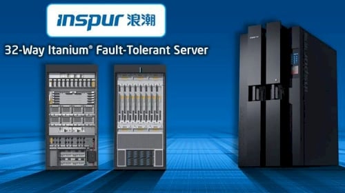Intel IDF Beijing Inspur Itanium server