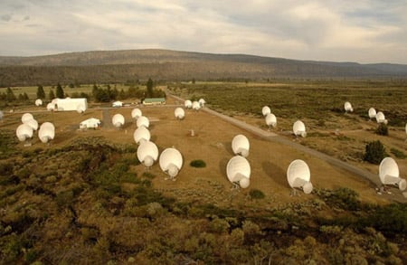 The Allen Telescope Array, photo: ATA