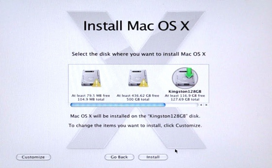 Apple's installer