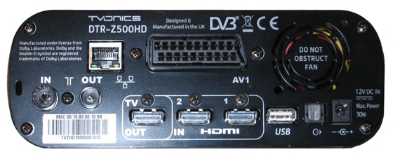 TVOnics DTR-Z500HD