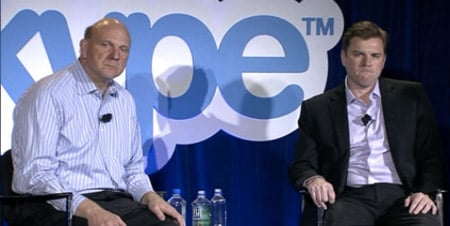 Steve Ballmer and Tony Bates