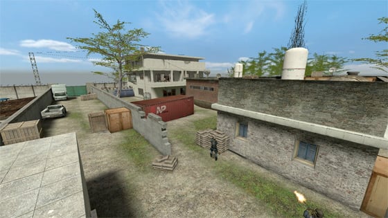 Counter-Strike map of bin Laden's compound