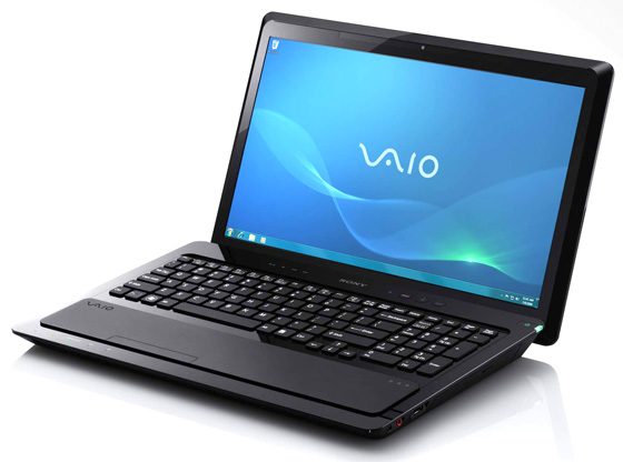 sony vaio model number