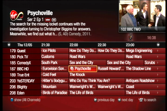 Virgin Media Tivo Program Guide - pcfilecloud