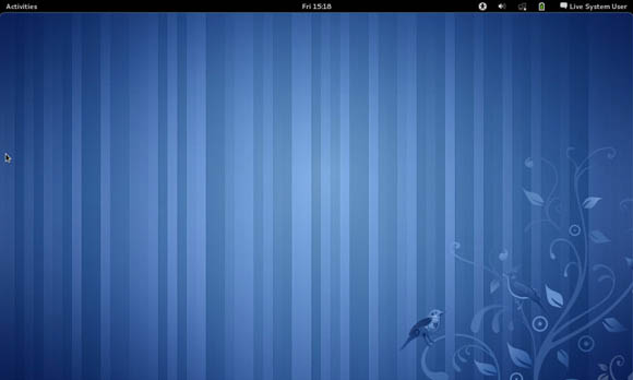 Fedora 15 screenshot