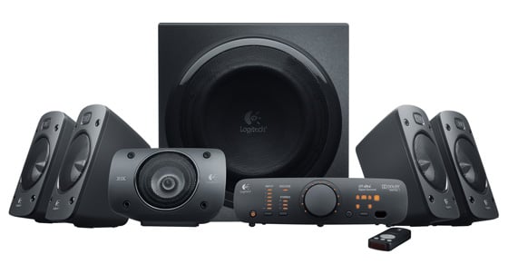 Logitech z906 5.1 hot sale surround sound speakers