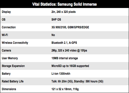 Samsung Solid Immerse GT-B2710