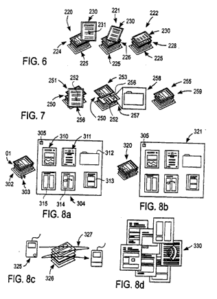 Apple's Piles patent. Now it's called Stacks