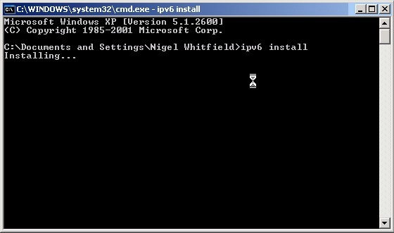 Step 3c IPv6 install