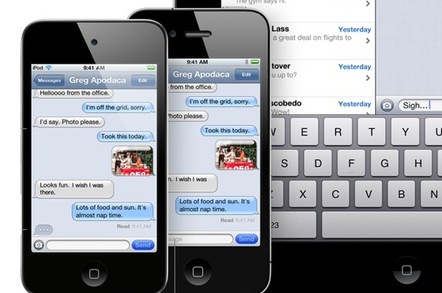iMessage SPAM floods US mobile networks • The Register