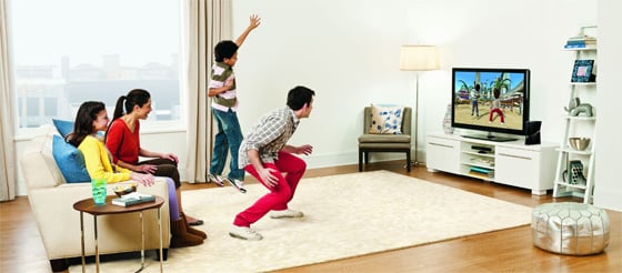 Kinect family gaming