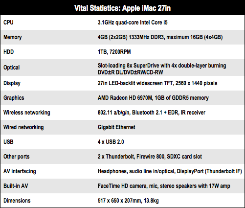 Apple iMac 27in