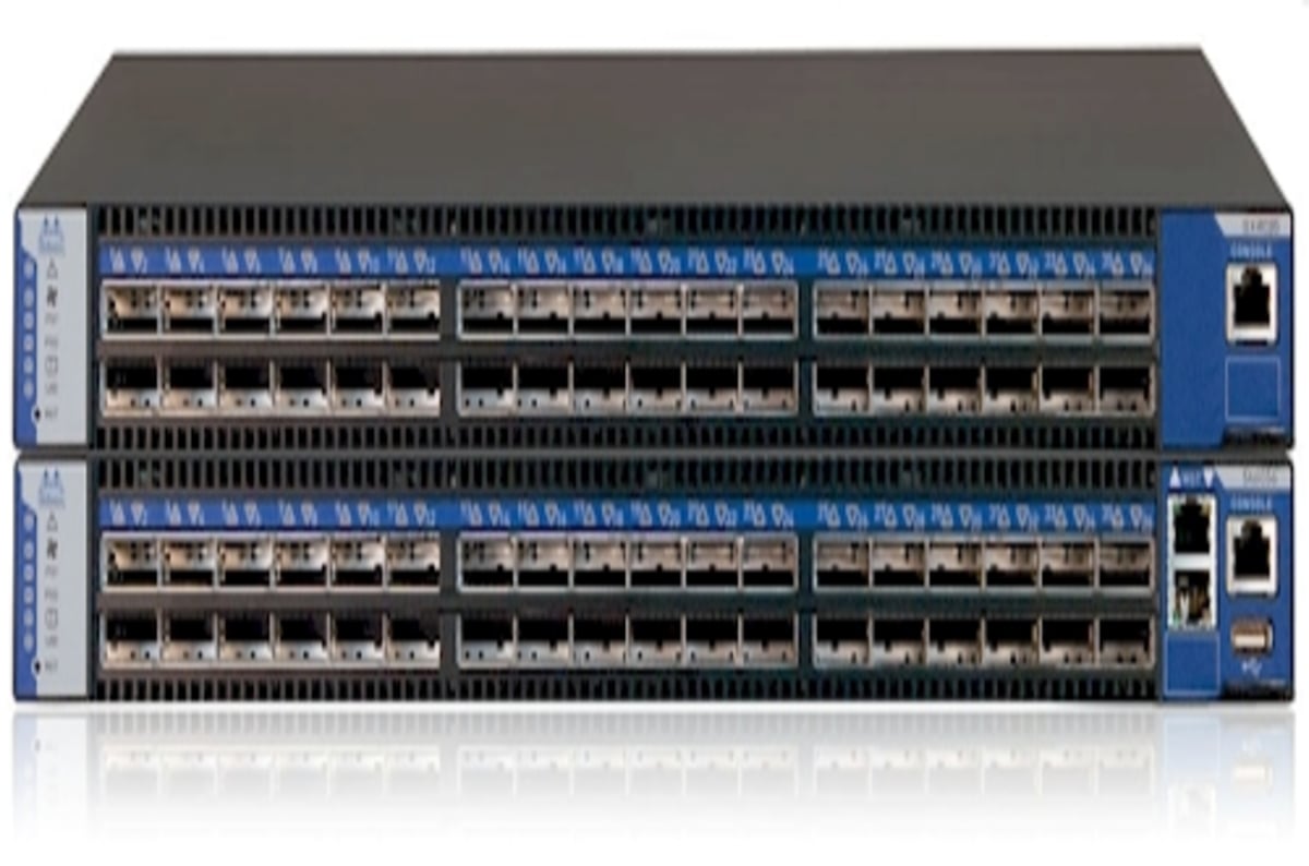 network 20 port switch to the FDR PCI Express 3.0 Mellanox InfiniBand pushes