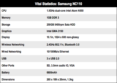 Samsung NC110