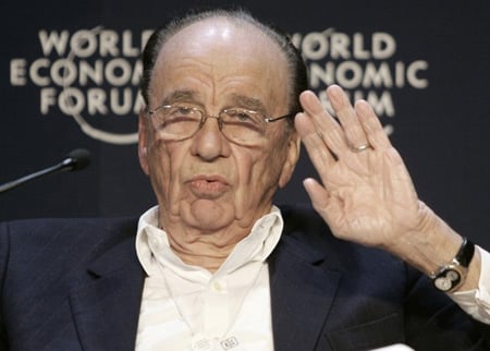 Rupert Murdoch @ Davos 2009 (credit: World Economic Forum)