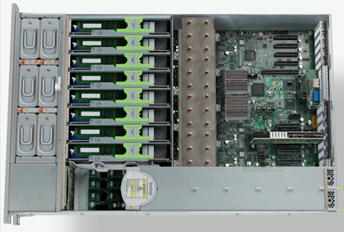 Oracle Sun Fire X4470 M2 internal