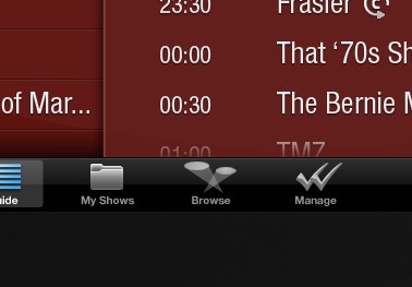 Virgin Media TiVo app