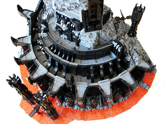 Lego Barad-dûr by Kevin J Walter