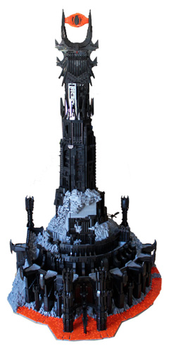 Lego Barad-dûr by Kevin J Walter