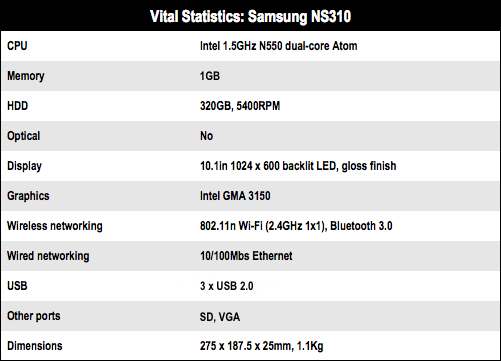 Samsung NS310