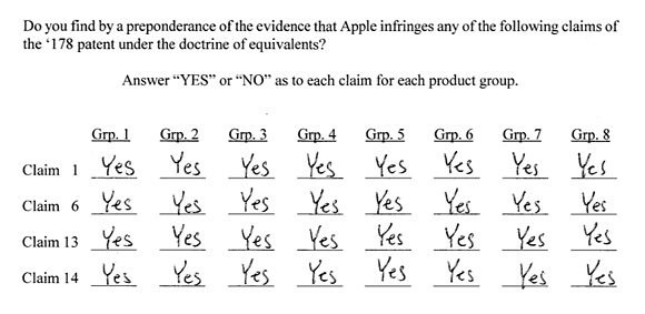 Jury verdict in Personal Audio v. Apple patent-infringement lawsuit