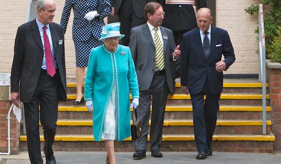 The Queen and Prince Philip visit Bletchley Park