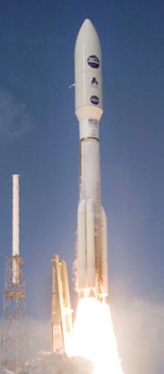 New Horizons launch of Atlas V 551. Pic: Lockheed Martin