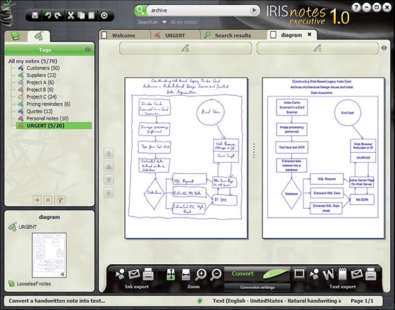 IRISnotes Executive 1.0