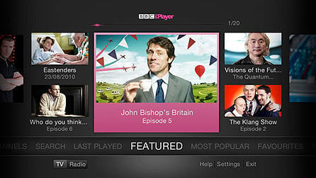 BBC iPlayer refresh for TV